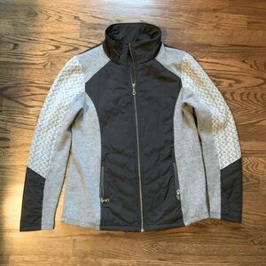 Prana woman’s full zip sweater.